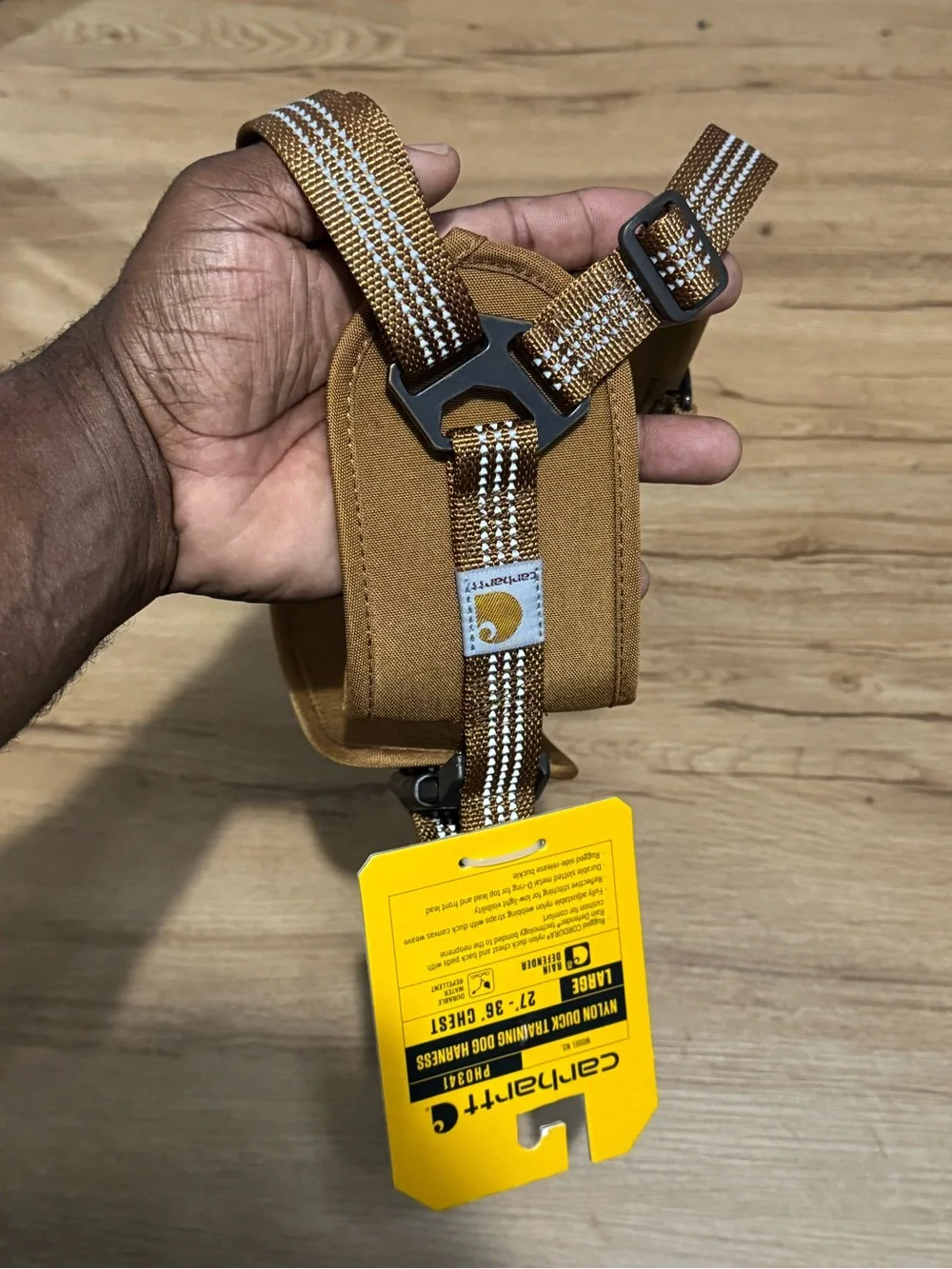 Carhartt Nylon Duck No Pull Dog Harness Adjustable Small PH0486 